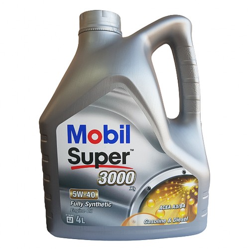 Моторна олива Mobil Super 3000 X1 5W-40 4л. 151776