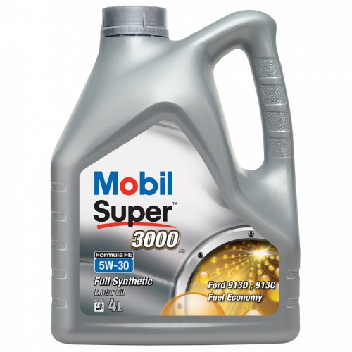 Моторна олива MOBIL SUPER 3000 X1 FORMULA-FE 5W-30 4л.  151528