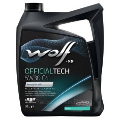 Моторна олива WOLF OFFICIALTECH C4 5W-30 5л