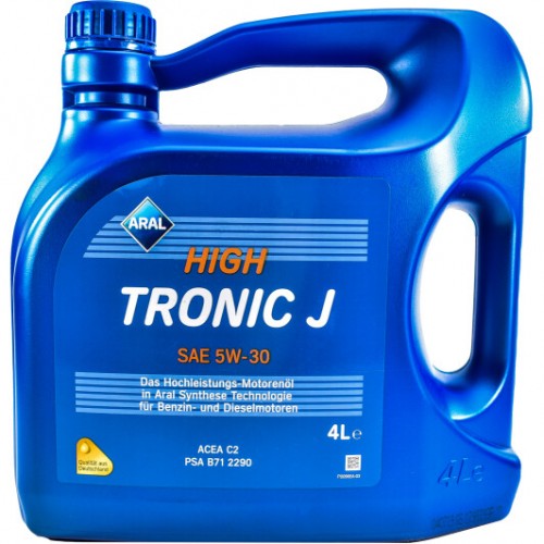 Моторна олива Aral HighTronic J 5W-30 4л. 1555F7