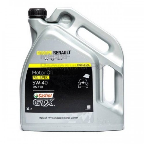 Моторна олива Castrol Renault RN710 5W-40 5л. 7711943691