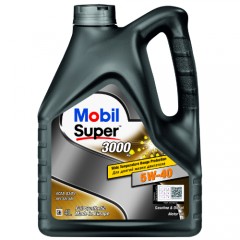 Моторна олива синтетична Mobil Super 3000 5w-40 4л. 