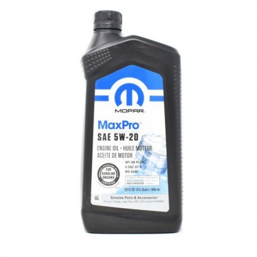Моторна олива Mopar MaxPro 5W-20 1л. 68518202AA