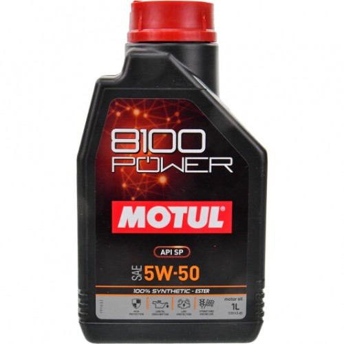 Моторна олива Motul 8100 Power 5W-50 1л. 824701