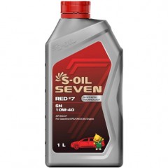 Моторна олива S-OIL 7 RED #7 SN 10W-30 1л.