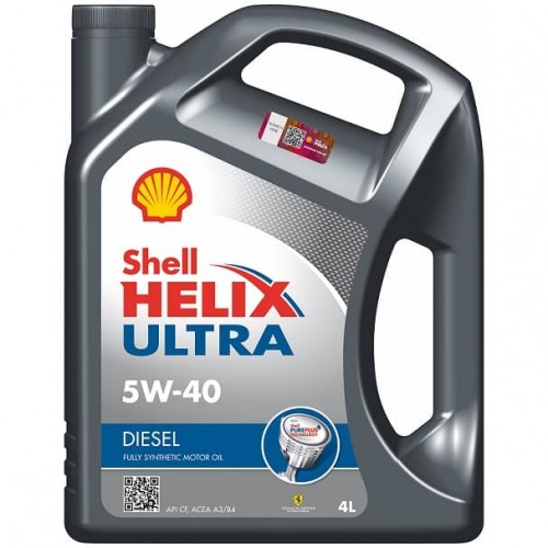 Моторна олива Shell Helix Diesel Ultra 5W-40 4л. 550046645