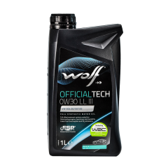 Моторна олива Wolf OFFICIALTECH LL III FE 0W-30 1л. 