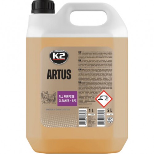 Очищувач для пластику K2 Artus концентрат 5л. (М230) K20718