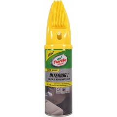 Очищувач для тканинної оббивки TURTLE WAX Interior 1 "Суха хімчистка" з щіткою аерозоль 400 мл (52799)