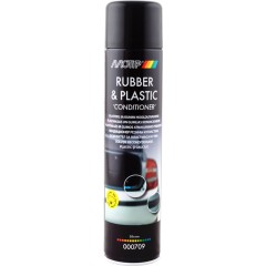 Очищувач-кондиціонер для гуми та пластику MOTIP Rubber & Plastic Conditioner аерозоль 600 мл (000709)