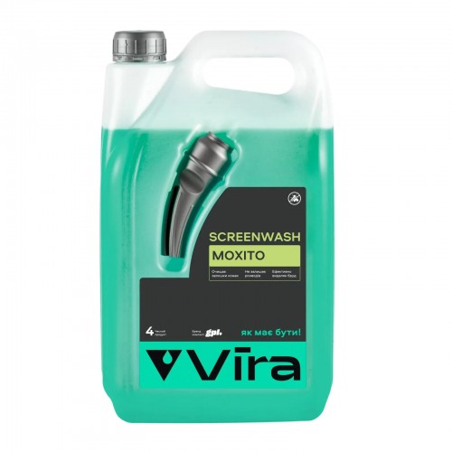 Омивач скла літній VIRA "Мохіто" антимошка 4л. (VI0512) VI0512