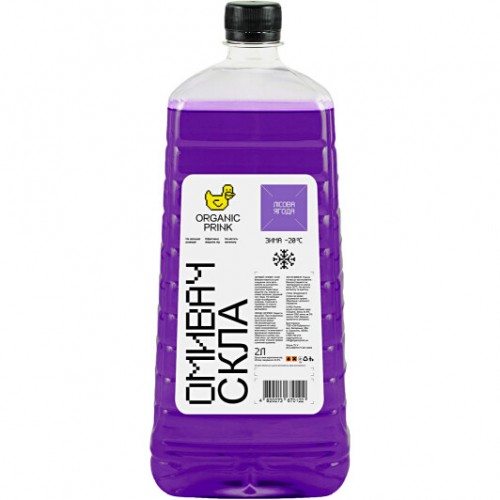 Омивач скла зимовий ORGANIC PRINK -20 °С "Морський бриз" 2л. (012031) 012031