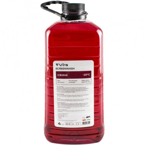 Омивач скла зимовий VIRA -20 °С "Ожина" 4л. (VI0503) VI0503