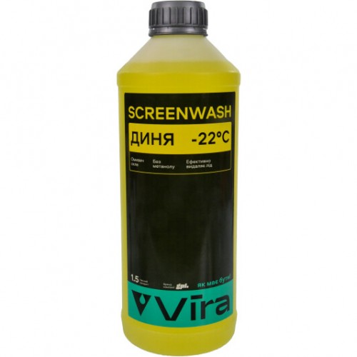 Омивач скла зимовий VIRA -80 °С "Диня" концентрат 1,5л. (VI0502) VI0502