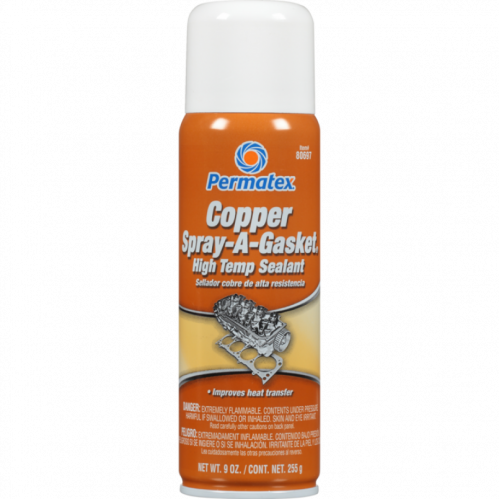 Permatex COPPER SPRAY-A-GASKET® HI-TEMP SEALANT 270ml. Мідний спрей-прокладка 80697 80697