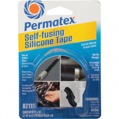 Permatex SELF-FUSING SILICONE TAPE - Самозатягуюча силіконова ремонтна стрічка 82112