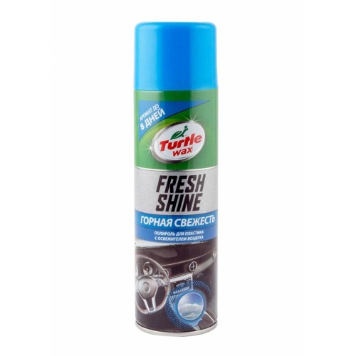 Поліроль для пластику TURTLE WAX Fresh Shine "Гірська свіжість" аерозоль 500 мл (53008) 040025