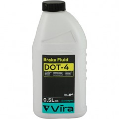 Рідина гальмівна VIRA Brake Fluid DOT-4 0,5л. (VI1001)