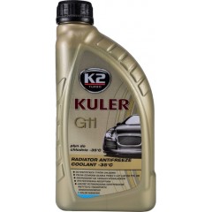 Рідина охолоджуюча K2 Kuler Long Life -35 °C G11 блакитна 1л. (T201N)