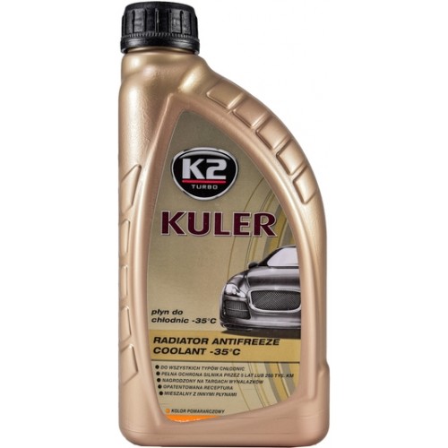 Рідина охолоджуюча K2 Kuler Long Life -35 °C G13 помаранчева 1л. (T201P) K20240