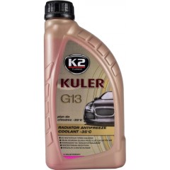 Рідина охолоджуюча K2 Kuler Long Life -35 °C G13 рожева 1л. (T201R)