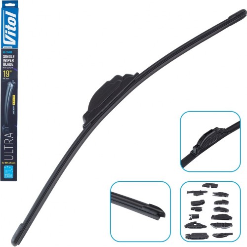 117480 Безкаркасна щітка склоочисника WINSO PRO SHADOW 19/480 117480