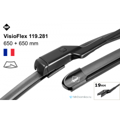 119281 VALEO Комплект склоочисників SWF (безкаркасні) 650+650 мм