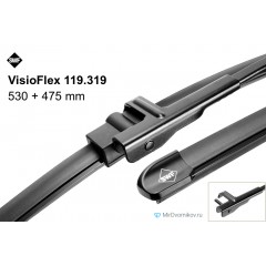 119319 VALEO Комплект склоочисників SWF (безкаркасні) 530+475 мм