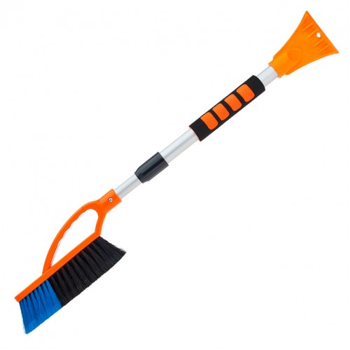 BI-PLAST Зимова щітка-скребок _Tundra_ телескопічна алюмінієва трубка,75-105 см BP-10 BP-10