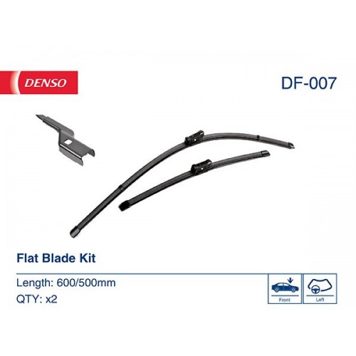 DF-007 DENSO - Комплект склоочисників Flat Blade Kit 600 / 500 мм DF-007