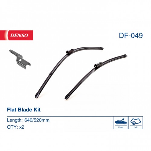 DF-049 DENSO - Комплект склоочисників Flat Blade Kit 640 / 520 мм DF-049