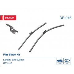 Комплект склоочисників DENSO DF-076 Flat Blade Kit 630/500 мм