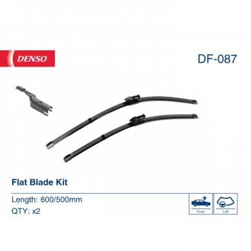 DF-087 DENSO - Комплект склоочисників Flat Blade Kit 600 / 500 мм DF-087
