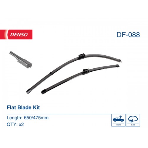 DF-088 DENSO - Комплект склоочисників Flat Blade Kit 650 / 475 мм DF-088