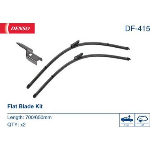 DF-415 DENSO - Комплект склоочисників Flat Blade Kit 700 / 650 мм DF-415