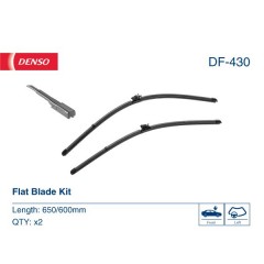 DF-430 DENSO - Комплект склоочисників Flat Blade Kit 650 / 600 мм