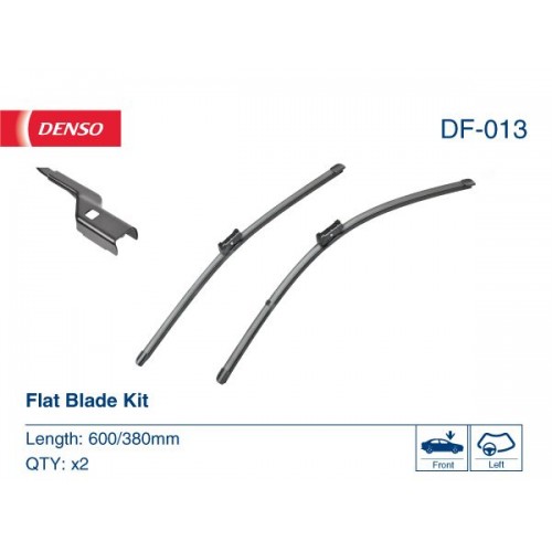 DF-013 DENSO - Комплект склоочисників Flat Blade Kit 600 / 380 мм DF-013