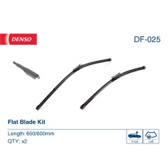 Комплект склоочисників DENSO DF-025 Flat Blade Kit 650/600 мм