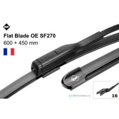 EFB4517L TRICO ExactFit Flat Щітка склоочисника, безкаркасна OEM (450мм)