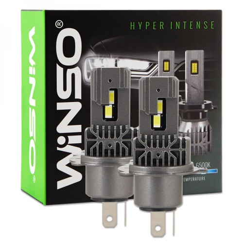 793400 LED H4 12/24V потужність 30Вт, світловий потік 3000Лм., температура 6500K, CSP3570 793400