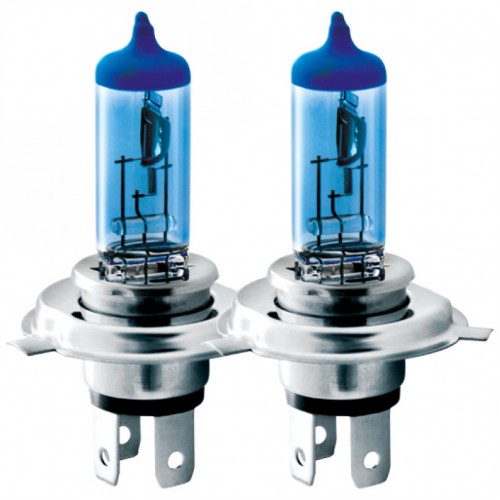 12040PBS BREVIA Автолампа H4 12V 60/55W P43t Power Blue S2 *2 шт HALOGEN 12040PBS