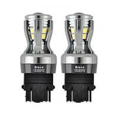 Лампа світлодіодна BREVIA PowerPro P27/7W (3157) 350Лм 14x2835SMD 12/24В CANbus, 2шт. 10339X2