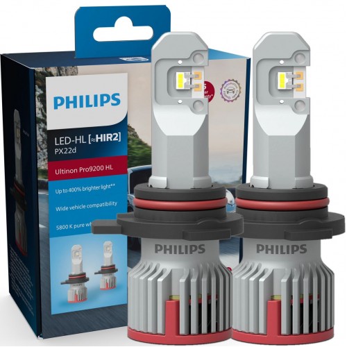 11012U92X2 (PHILIPS) LED HIR2 PX22D Ultinon Pro9200 +400% 11012U92X2