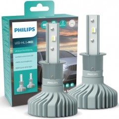 11336U51X2 (PHILIPS) LED H3 Ultinon Pro5100 +160% X2 12/24V 12W