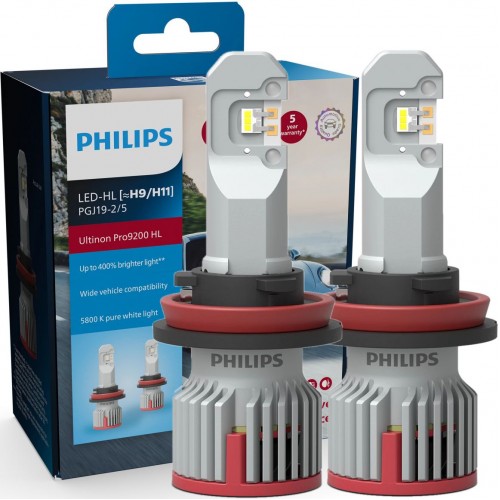11362U92X2 (PHILIPS) LED H11 PGJ19-2 Ultinon Pro9200 +400% 11362U92X2