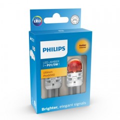 11499AU60X2 (PHILIPS) P21/5W LED amber Ultinon Pro6000