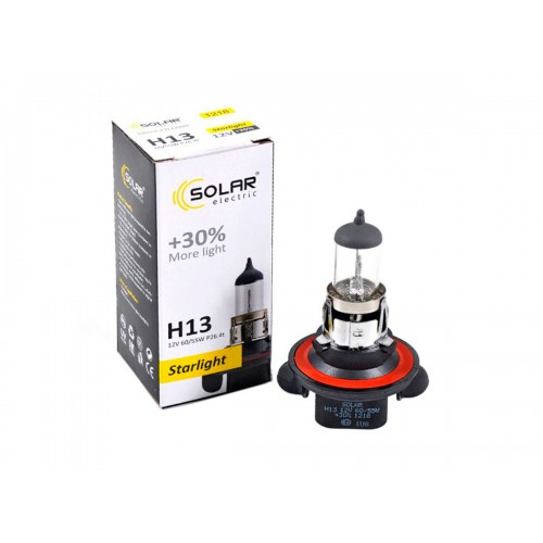 1218 Solar H13 12V 60/55W P26.4t Starlight+30% 1218