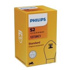 12728C1 (PHILIPS) S2 12V 35/35W BA20d
