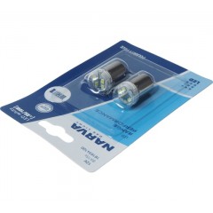 Лампа LED NARVA R5W/R10W 12V BA15s 6000K (блістер 2 шт.) 181654100