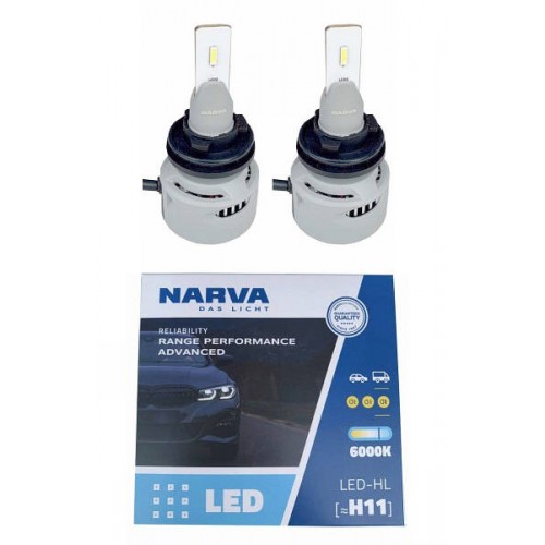181848100 NARVA LED H11 RPA 12/24V 19W +100% (Заміна для 18048) 181848100